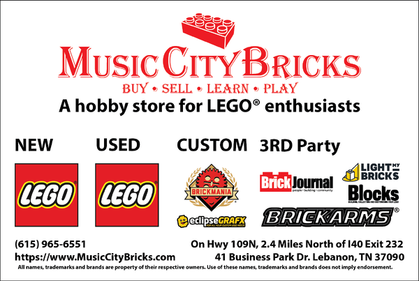 Music City Bricks Albums